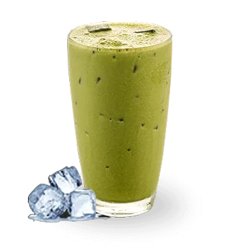 Iced Green Tea Latte
