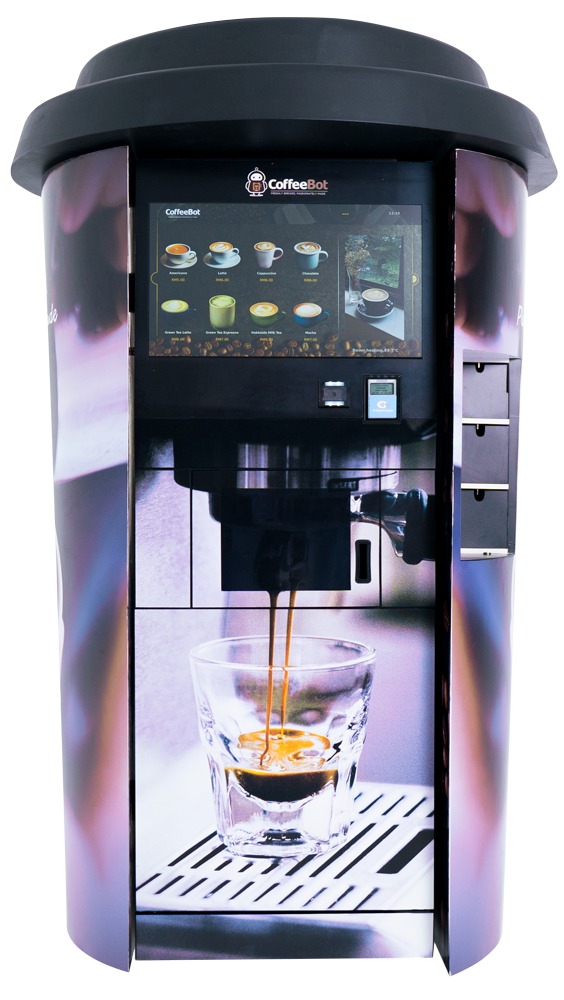 CoffeeBot Vending Machine - Our Story