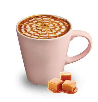 9 caramel latte